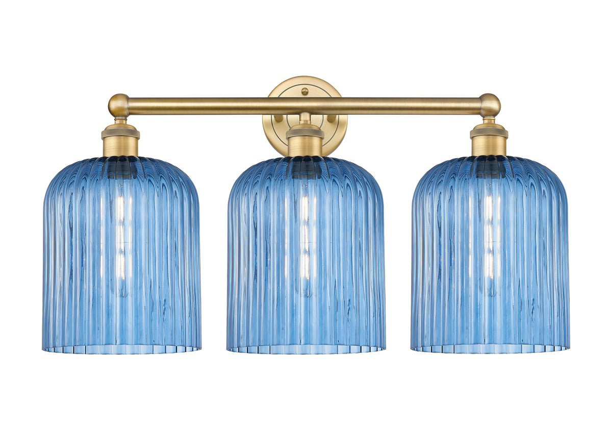 Bridal Veil 23-Inch 3-Light Bath Vanity Light 8-Inch Shade