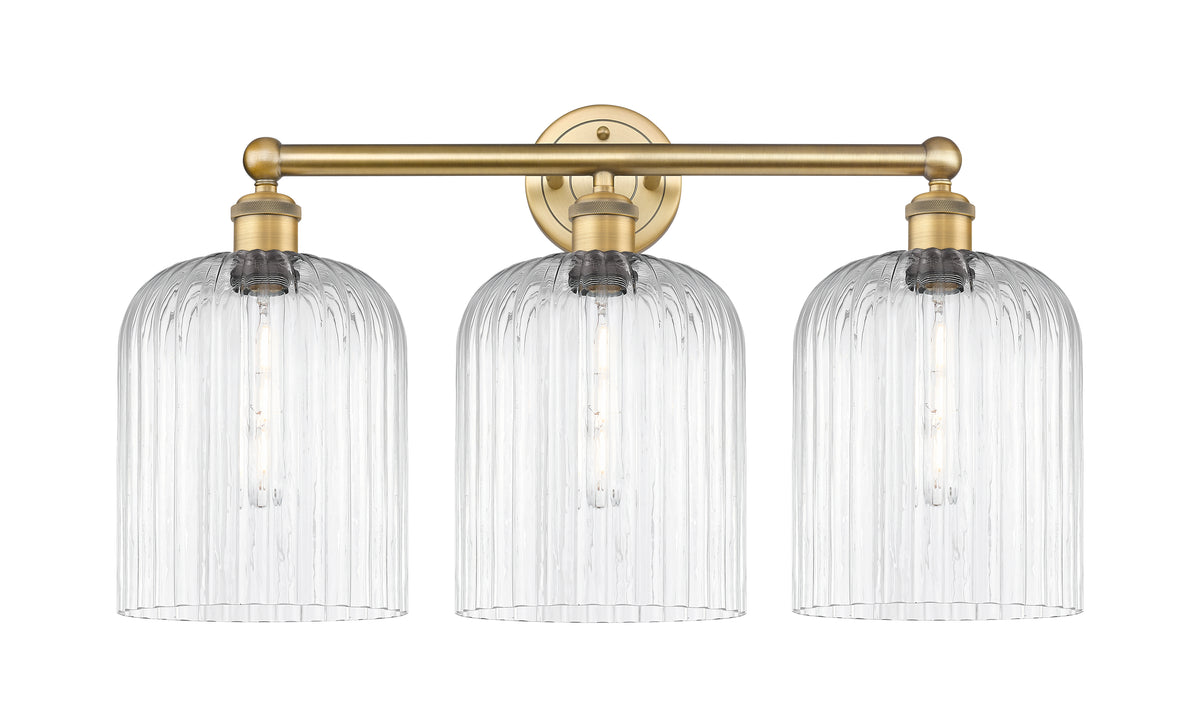 Bridal Veil 23-Inch 3-Light Bath Vanity Light 8-Inch Shade