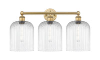 Bridal Veil 23-Inch 3-Light Bath Vanity Light 8-Inch Shade