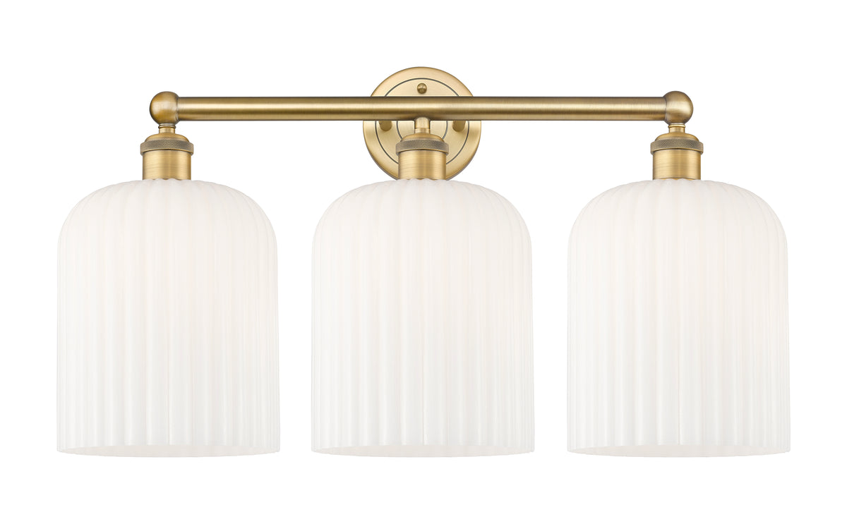 Bridal Veil 23-Inch 3-Light Bath Vanity Light 8-Inch Shade