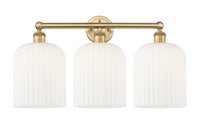 Bridal Veil 23-Inch 3-Light Bath Vanity Light 8-Inch Shade