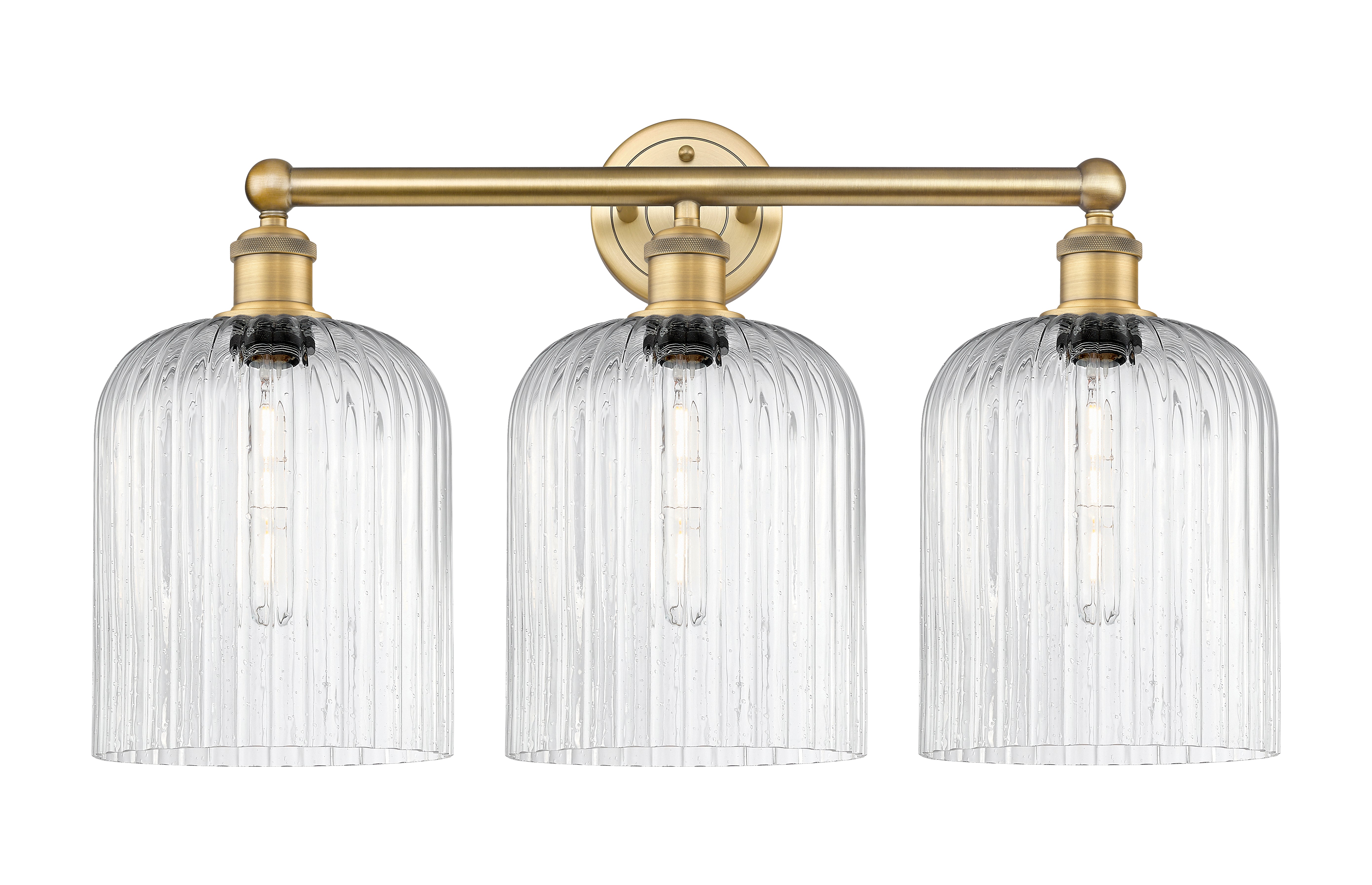 Edison Bath Vanity Light Cast Brass Finish