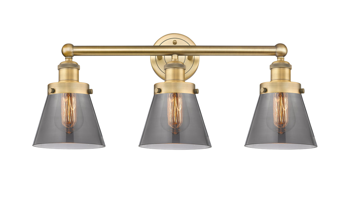 Cone 24-Inch 3-Light Bath Vanity Light 11.25-Inch High