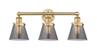 Cone 24-Inch 3-Light Bath Vanity Light 11.25-Inch High