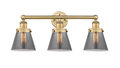 Edison Bath Vanity Light Cast Brass Glass