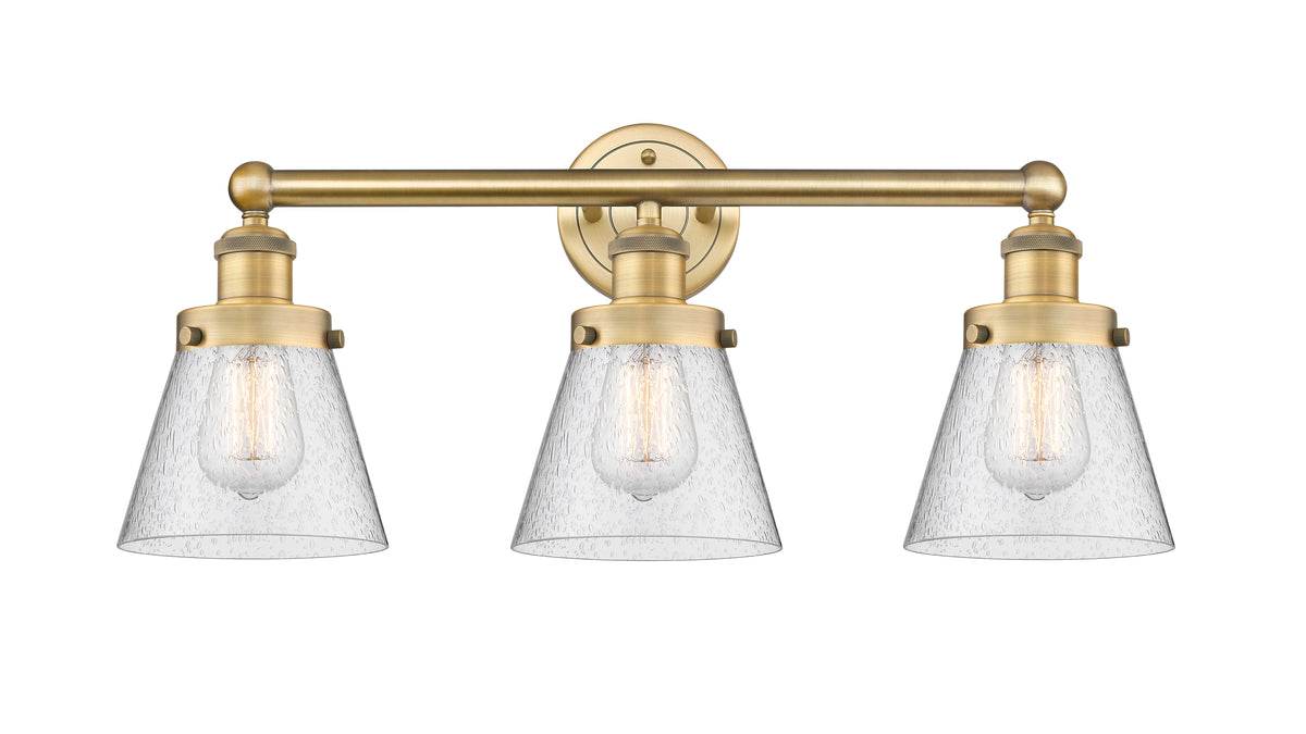 Cone 24-Inch 3-Light Bath Vanity Light 11.25-Inch High