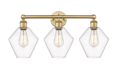 Edison Bath Vanity Light Cast Brass Finish