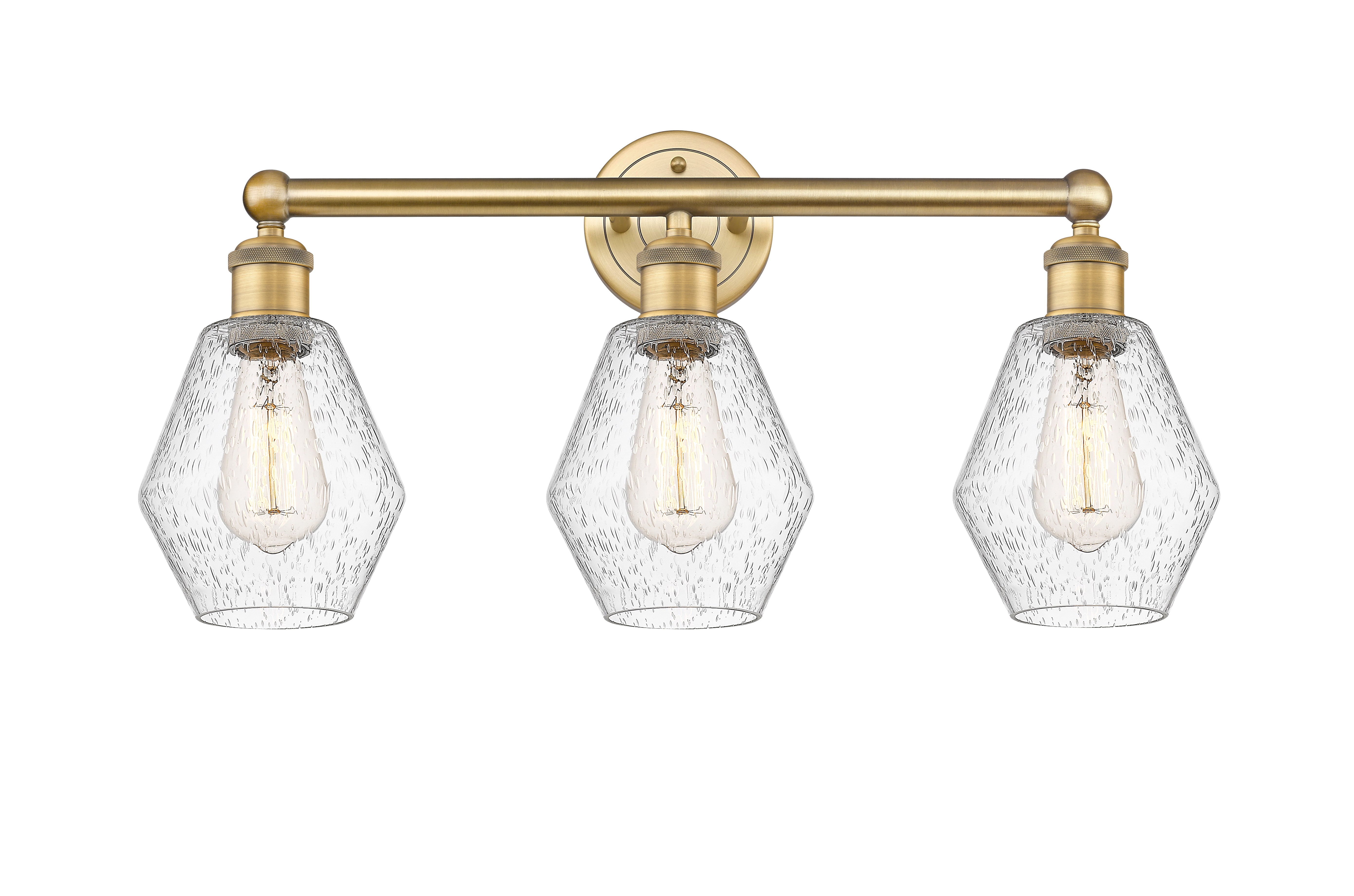 Edison Bath Vanity Light Cast Brass Finish