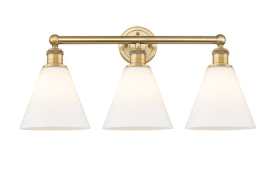Edison Bath Vanity Light Cast Brass 24.5 Inch
