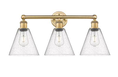 Edison Bath Vanity Light Cast Brass 24.5 Inch
