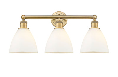Edison Bath Vanity Light Cast Brass Glass