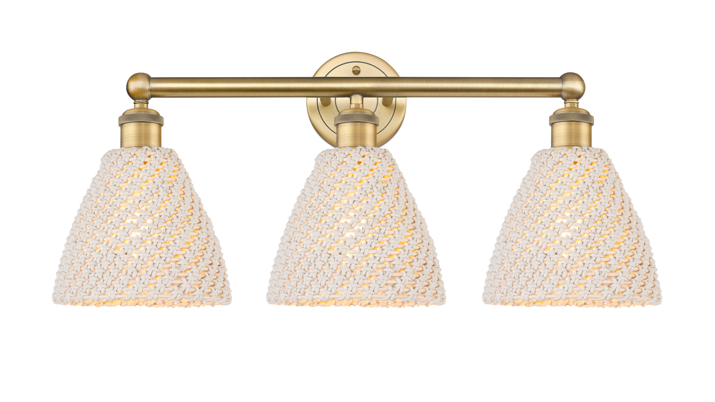 Edison Bath Vanity Light Cast Brass Steel