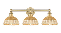 Edison Bath Vanity Light Brass Glass Steel