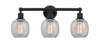 Edison Bath Vanity Light Woven Rattan Steel