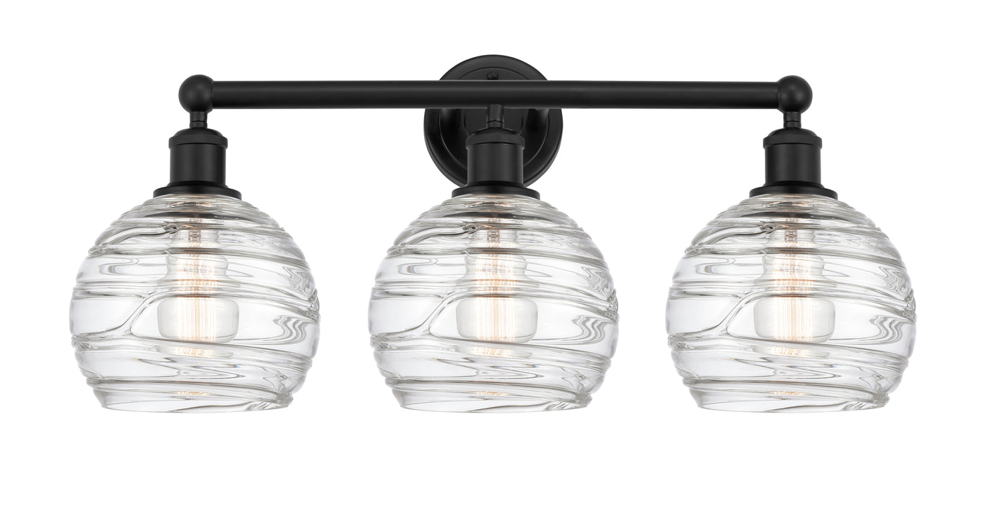 Edison Bath Vanity Light Cast Brass 3 Lights