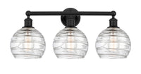 Edison Bath Vanity Light Cast Brass 3 Lights