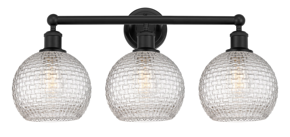 Athens 26-Inch 3-Light Bath Vanity Light 12.25-Inch High Dimmable
