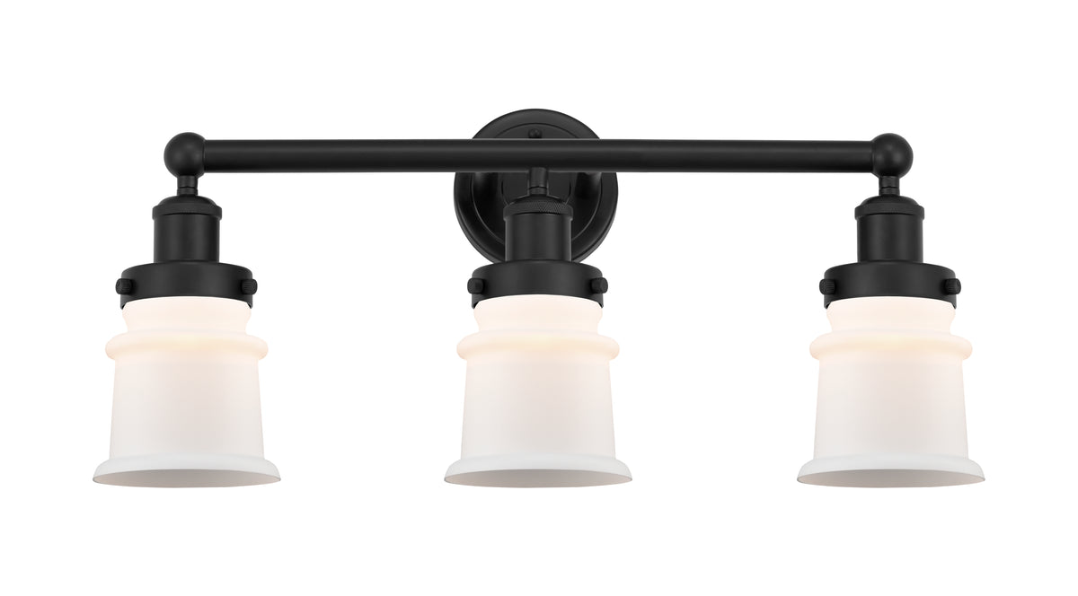 Canton 23-Inch 3-Light Bath Vanity Light 10.75-Inch High 7.125-Inch Extension