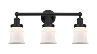 Canton 23-Inch 3-Light Bath Vanity Light 10.75-Inch High 7.125-Inch Extension