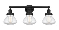 Olean 25-Inch 3-Light Bath Vanity Light Bowl Shade