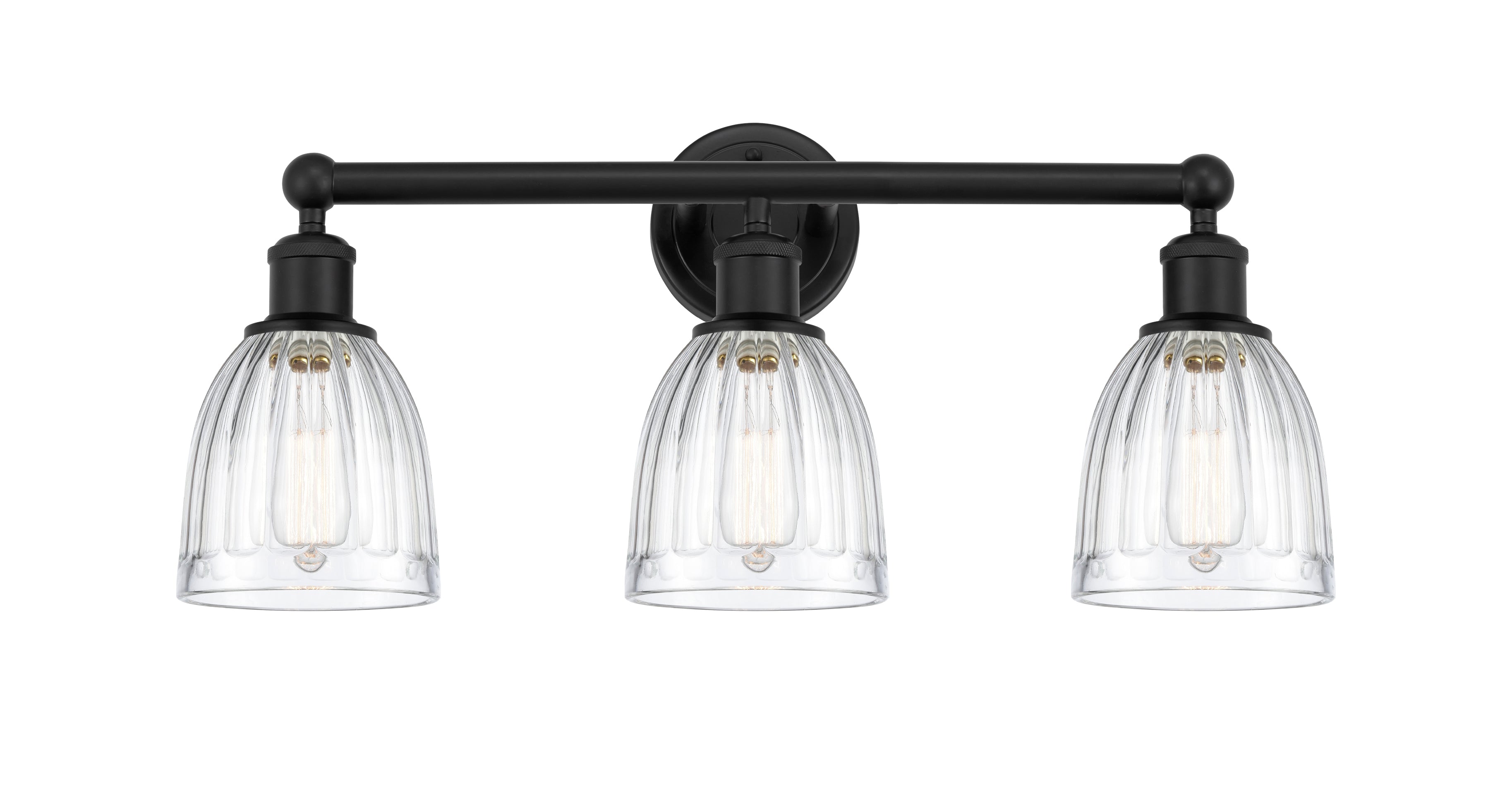 Edison Bath Vanity Light Cast Brass Finish