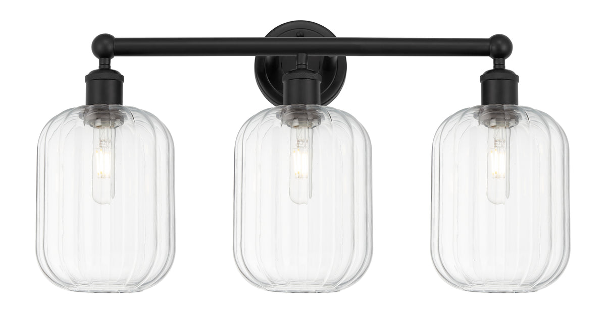 Preston Cylinder 25-Inch 3-Light Bath Vanity Light 14-Inch High