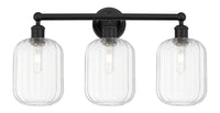 Preston Cylinder 25-Inch 3-Light Bath Vanity Light 14-Inch High