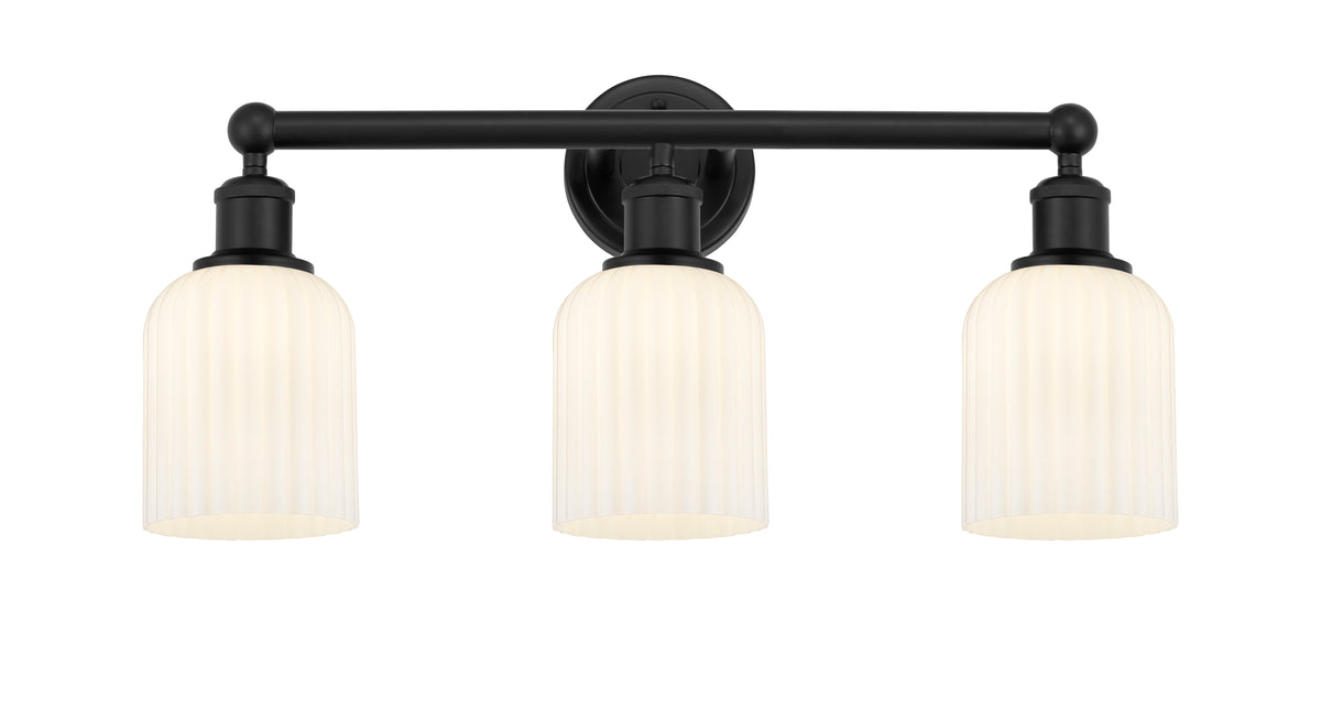 Bridal Veil 23-Inch 3-Light Bath Vanity Light 5-Inch Shade