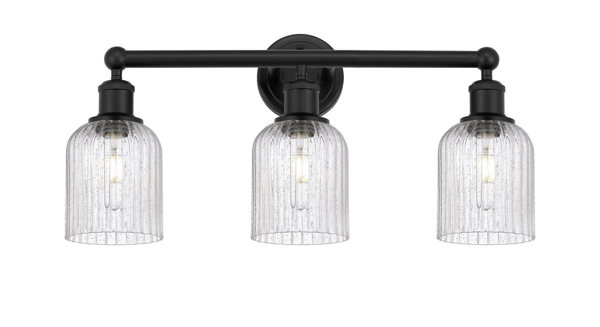 Bridal Veil 23-Inch 3-Light Bath Vanity Light 5-Inch Shade