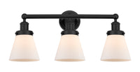 Cone 24-Inch 3-Light Bath Vanity Light 11.25-Inch High