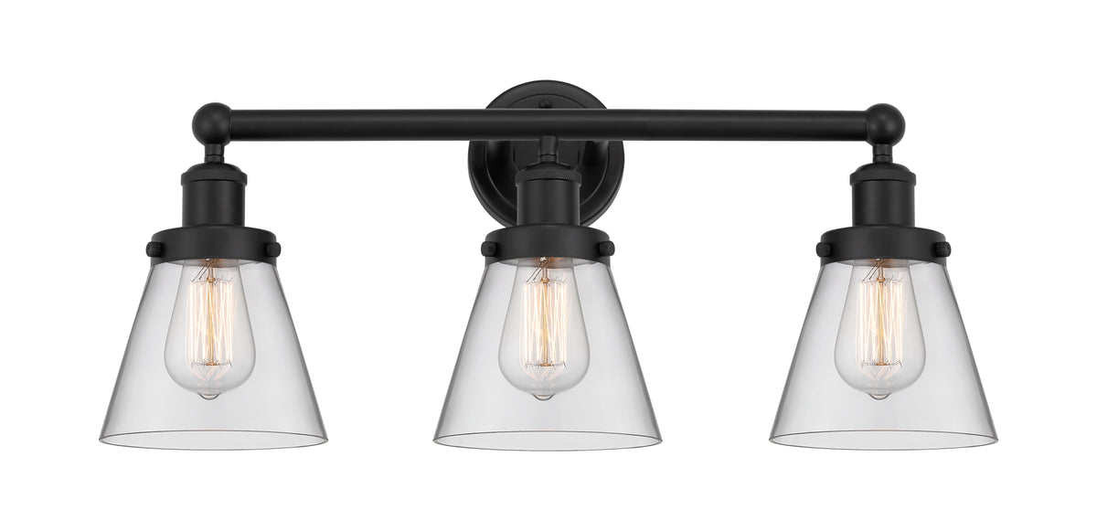 Cone 24-Inch 3-Light Bath Vanity Light 11.25-Inch High