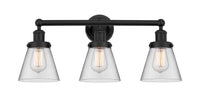 Cone 24-Inch 3-Light Bath Vanity Light 11.25-Inch High