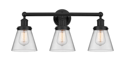 Edison Bath Vanity Light Cast Brass Glass