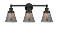 Cone 24-Inch 3-Light Bath Vanity Light 11.25-Inch High