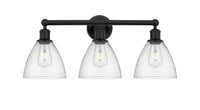 Edison Bath Vanity Light Cast Brass Glass
