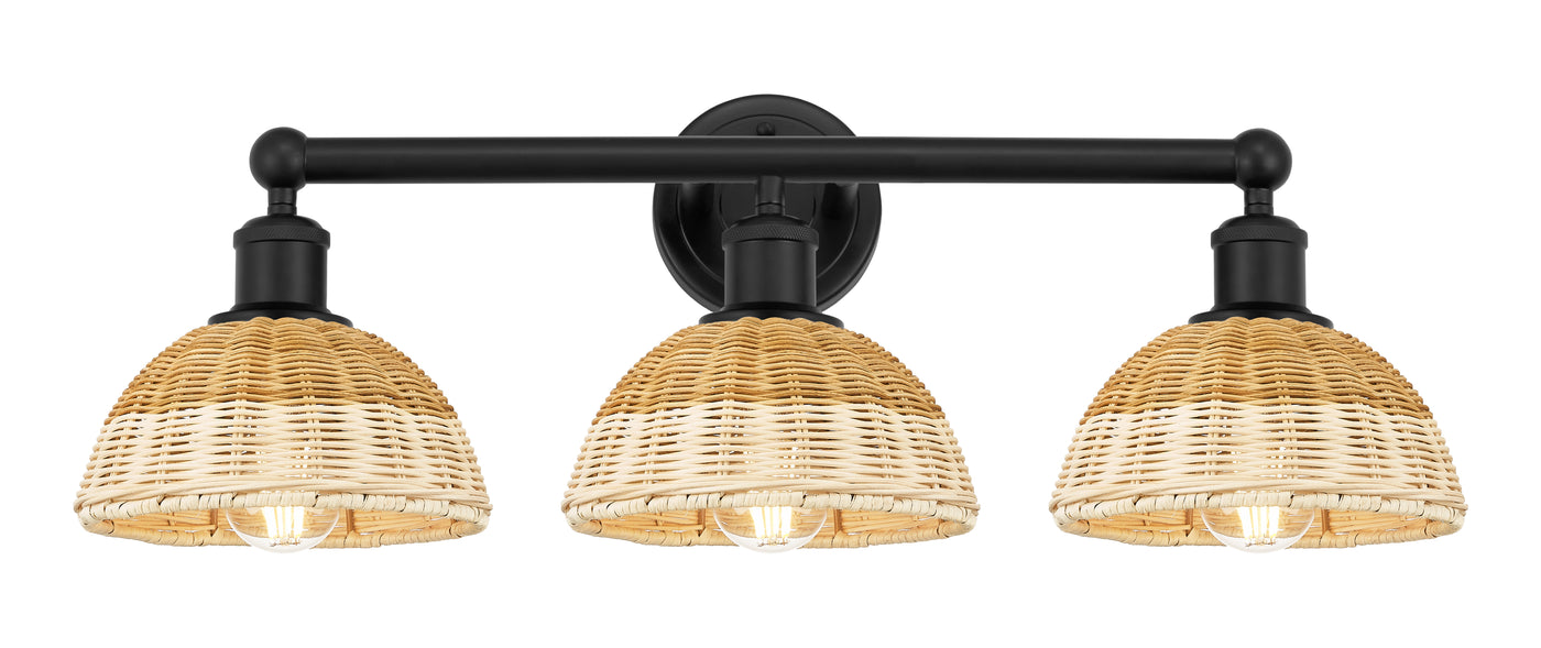 Edison Bath Vanity Light Brass Glass Steel