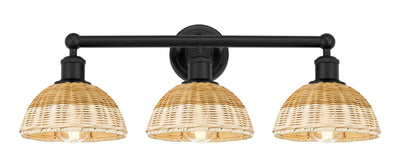 Edison Bath Vanity Light Brass Glass Steel