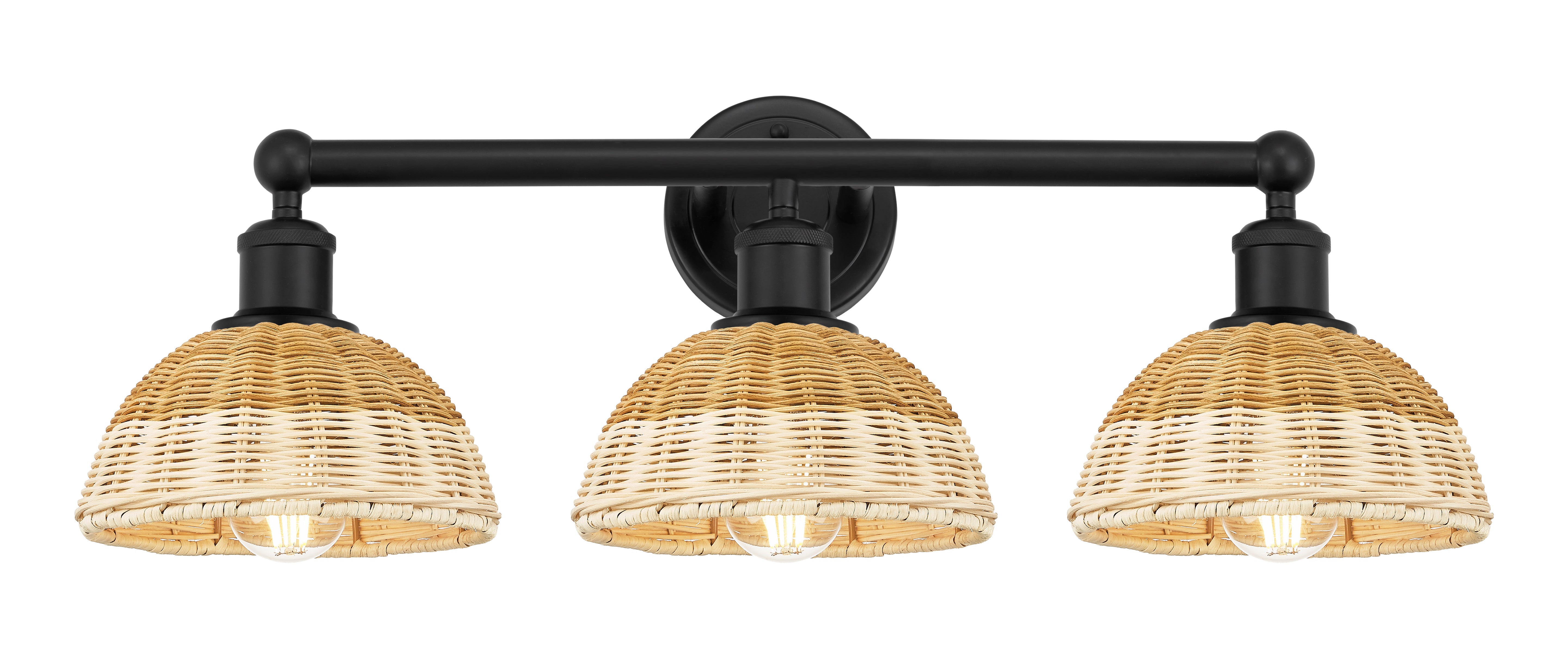 Edison Bath Vanity Light Brass Glass Steel