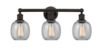 Edison Bath Vanity Light Woven Rattan Steel