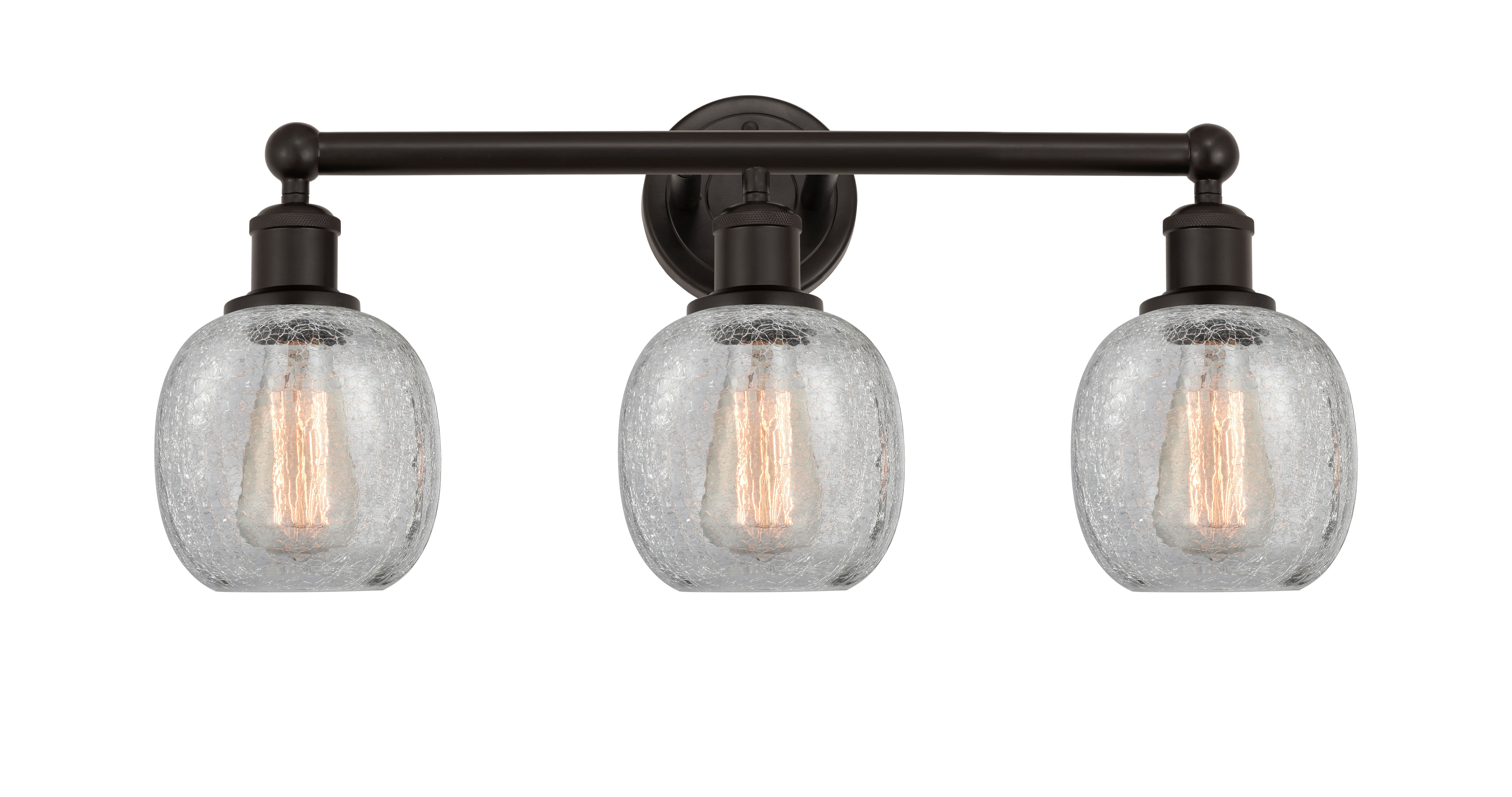 Edison Bath Vanity Light Woven Rattan Steel