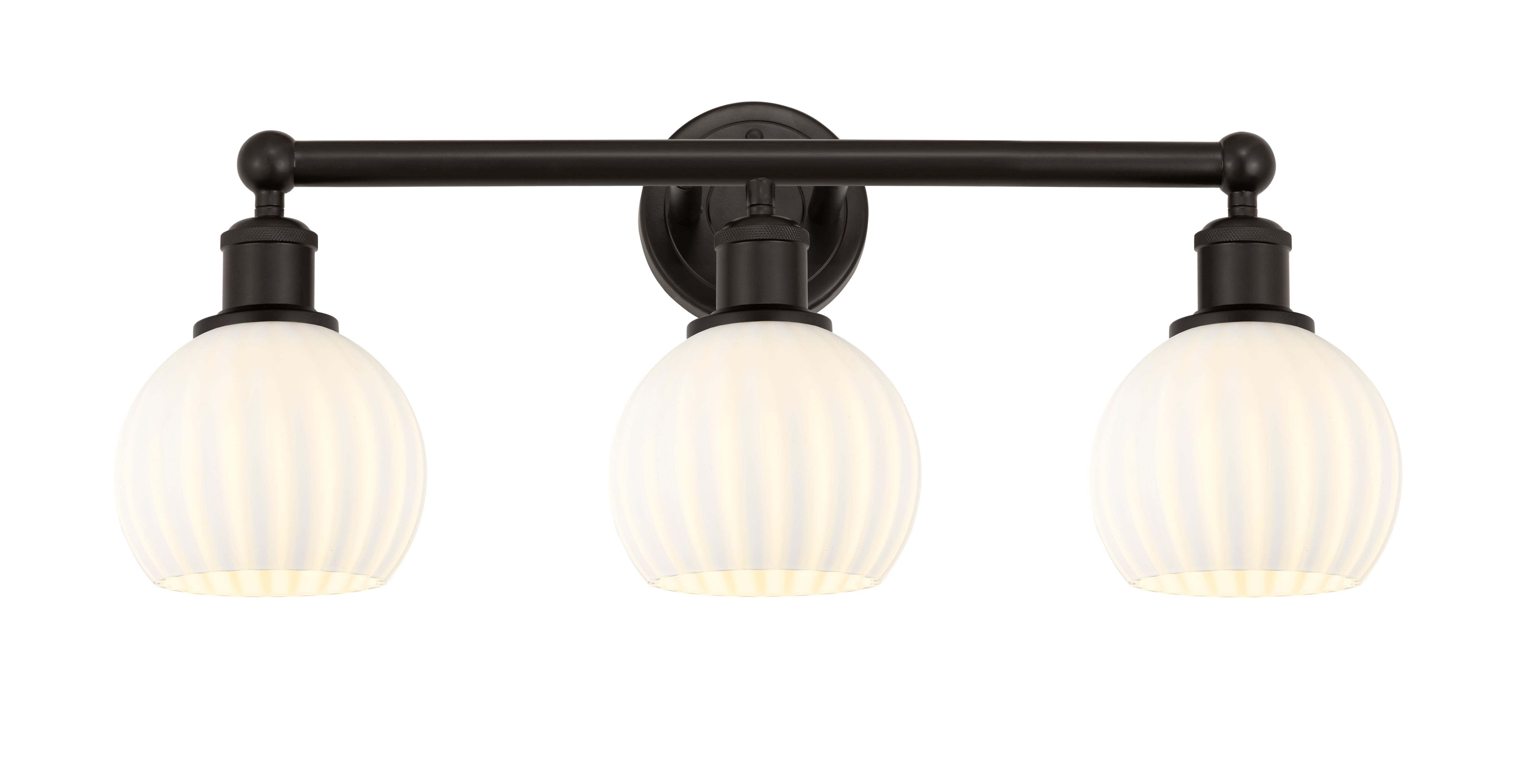 Edison Bath Vanity Light 3 Lights Brass