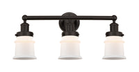 Canton 23-Inch 3-Light Bath Vanity Light 10.75-Inch High 7.125-Inch Extension
