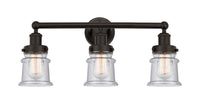 Canton 23-Inch 3-Light Bath Vanity Light 10.75-Inch High 7.125-Inch Extension
