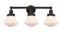 Olean 25-Inch 3-Light Bath Vanity Light Bowl Shade