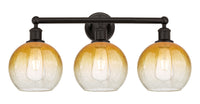 Brookhaven Globe 26-Inch 3-Light Bath Vanity Light
