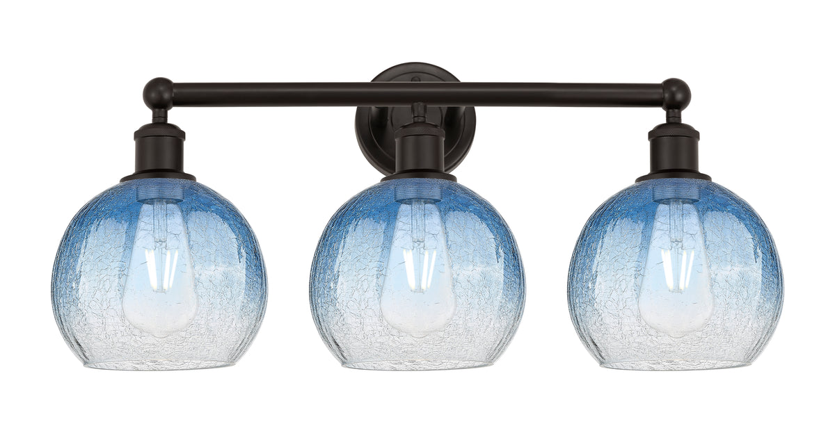 Brookhaven Globe 26-Inch 3-Light Bath Vanity Light