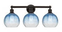 Brookhaven Globe 26-Inch 3-Light Bath Vanity Light