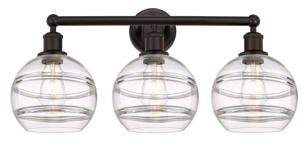 Rochester 26-Inch 3-Light Bath Vanity Light 12.125-Inch High