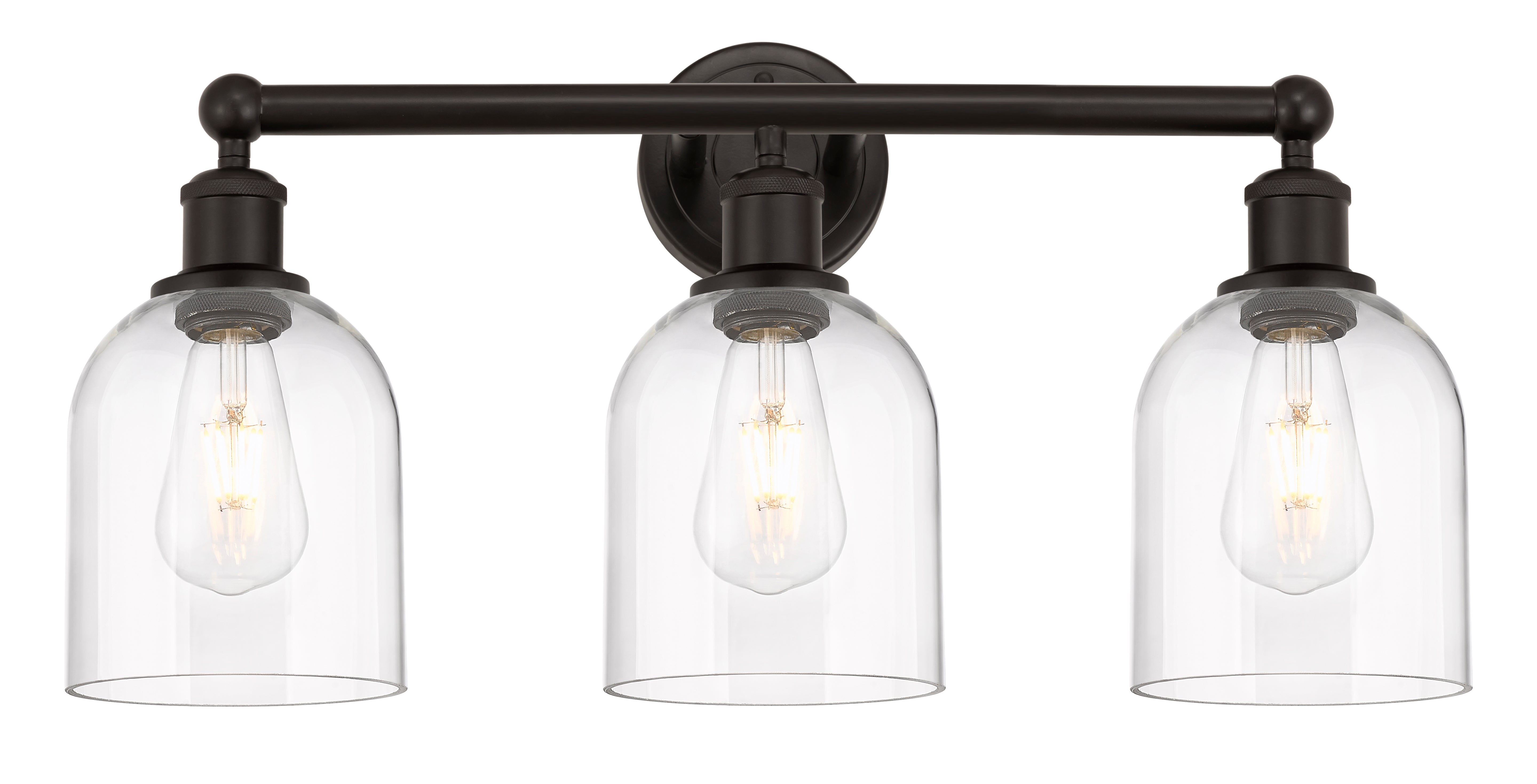 Edison Bath Vanity Light Cast Brass Steel