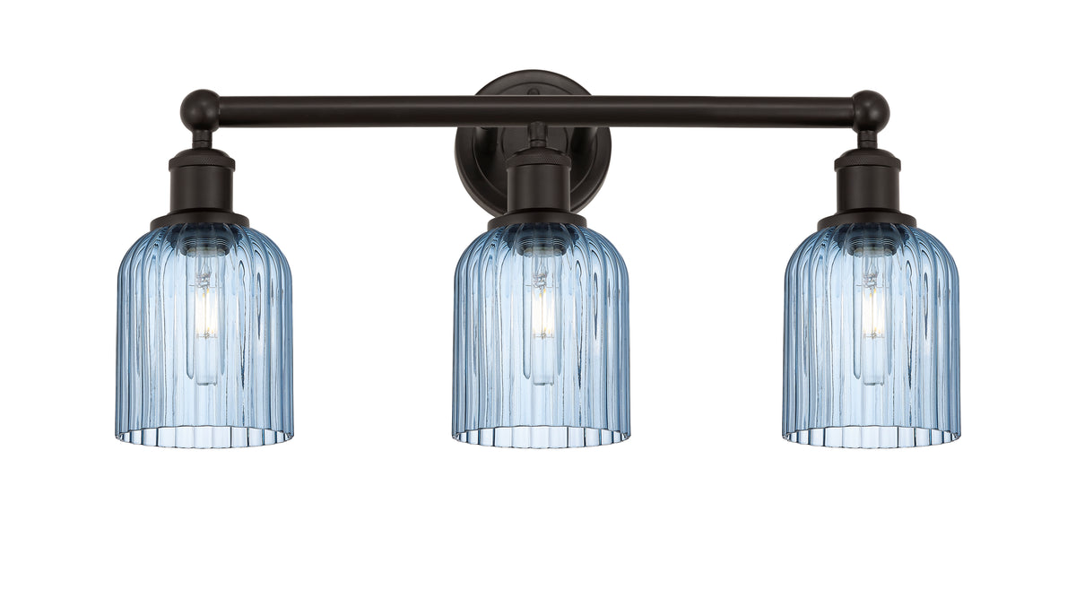 Bridal Veil 23-Inch 3-Light Bath Vanity Light 5-Inch Shade